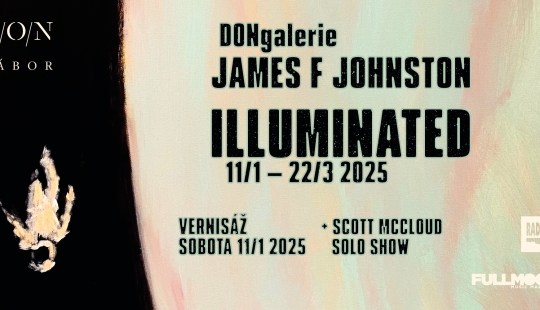 Vernisáž výstavy James F Johnstona ILLUMINATED